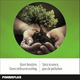 Powerplus Dual Power POWEBG7521-20 V akumulatorowa dmuchawa do liści, maksymalna prędkość powietrza 145 km/h, urządzenia ogrodowe, bez baterii i ładowarki