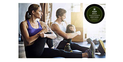 Hemp Daily Triple Strength Intensive Cream | Topical Salve with Essential Oils | Vegan, Organic Ingredients | Classic Mint, 1.70 Ounce | Single - Image 7