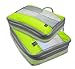 Lewis N Clark Electrolight Packing Cube Set 2-Pack, Neon Lemon, One Size