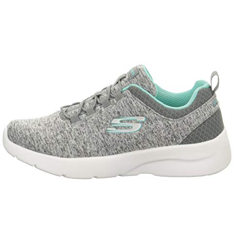 Skechers Skechers Dynamight 2.0 in a Flash Womens Slip On Sneakers Gray/Mint 6