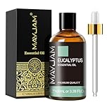 MAYJAM Eucalyptus Essential Oils 100ML, Eucalyptus Oil for Diffuser, Humidifier, DIY, Home, Office