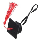 ノーブランド品 小動物用卒業式帽子 タッセル付き装飾キャップ ハムスター モルモット対応 ペット写真撮影用アクセサリー