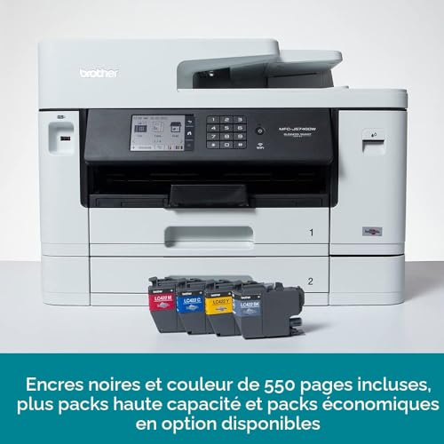 Brother MFC-J5740DW finis les textes flous avec l'impression A3 Wi-Fi