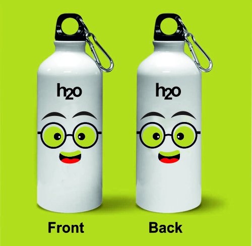 Crazy Sutra Classic Printed Quote Water Bottle/Sipper - 600Ml (H2O1)