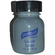 Graftobian Liquid Latex, Colored 1 Ounce - Black
