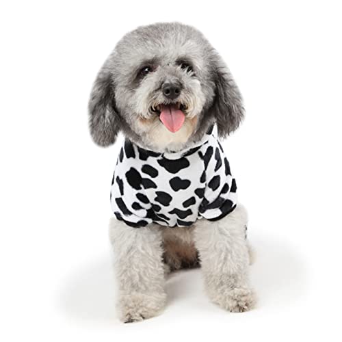 Disfraz para perros Mipcase Cow XS coral cálido miniatura 5
