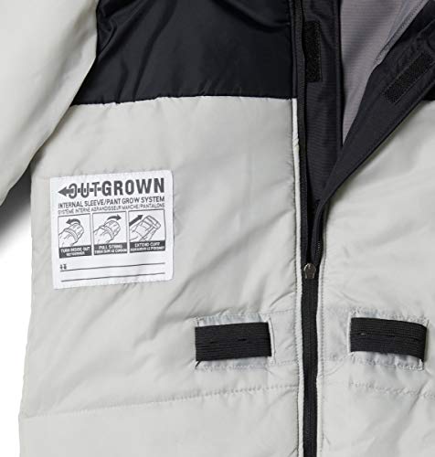 Columbia Terno infantil unissex Buga II para meninos, preto/cinza cidade, 3T