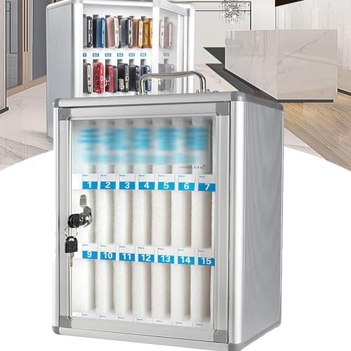 Armoire pour téléphone portable : casier mural alu pour bureaux