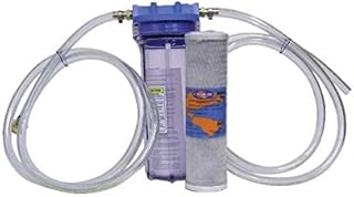10" Water Filter Housing System With Vinyl Tubing & Garden Hose Attachment - Beer Brewing Carbon Block Filter And Supplies