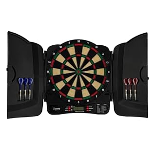 KOTO cible de fléchettes électronique soft tip, 32 jeux inclus