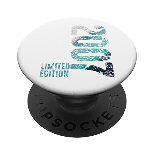 16 cumpleaños niño niña 16 años 2007 divertido regalo PopSockets PopGrip Intercambiable