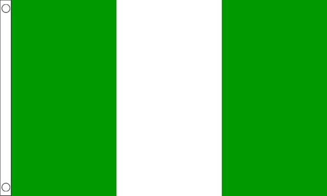 Nigeria Small Flag - 3 x 2 FT - 100% Polyester With Eyelets Banner - FlagSuperstore