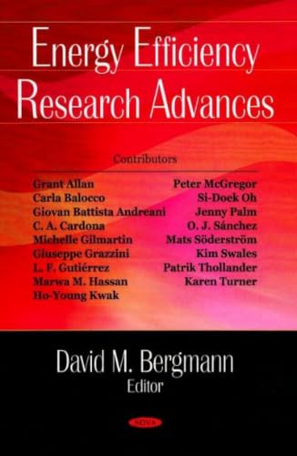 Energy Efficiency Research Advances
