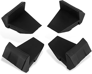 Akozon Jaw Protectors, 4pcs 70mm Tire Changer Rim Clamp Covers, Tire Changer Clamp Cover Protector Prevent Wheel Damaging