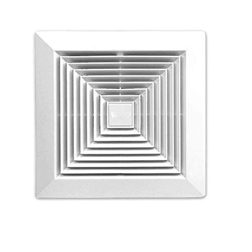 A2ZWORLD Ventilador de extracción para baño de pared o techo, 250x250mm, agujero 200x200mm, profundidad 150mm, 25W 230V 50Hz, 150m³/h 35dB.