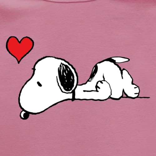 Body Manches Longues Bébé Bio Snoopy Amour Peanuts de Qualité Supérieure - 2