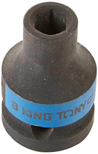 KingTony BR Soquete De Impacto Sextavado 08Mm - 1/2 Kingtony Br 453508M