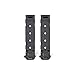 Zero9 Holsters - Model 4005 Double Magazine Case, Compatible with Glock 9mm/40cal Double Stack Magazines (Black, Molle Lok)