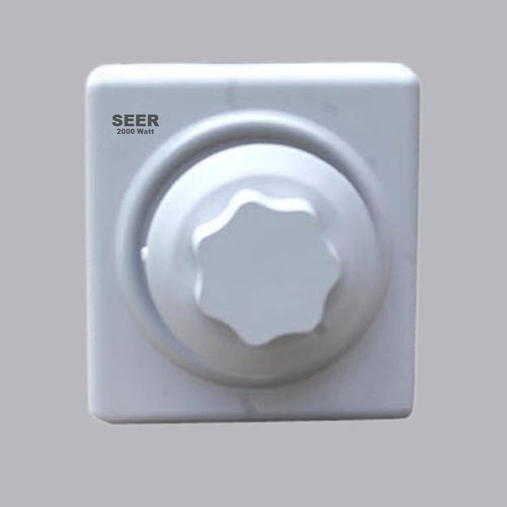 SEER® Electric Cooler Regulator 1500 Watt Rotary Switch Type Regulator, Speed Control Switch, for Coolers 1500 Watt pack of 1 (Cooler Regulator 1500 Watt) (B0BWF4LT6M) Amazon Price History, Amazon Price Tracker