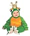 Rubie's Costume Cuddly Jungle Frog Romper Prince Costume, Green, 6-12 Months