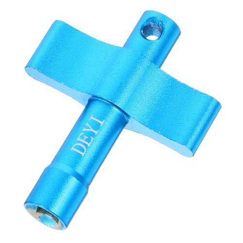 COSMEVIVI Blue Drum Wrench Drum Set Tuner Tool Teal Drum Key Wrench for Drum Key Drum Head Wrench