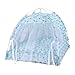 BELOWSYALER Removable Foldable Pet Tent with Sheer Curtain Dogs Camping Teepee for Outdoor Tent Dogs Waterproof Skidproof Bottom