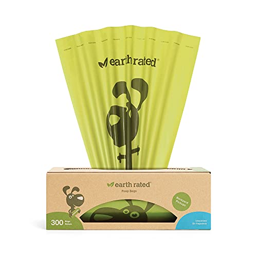 Earth Rated - spare roll bags 300 bags unscented & Dog Poo Bags - 270 Extra Thick Poop Bags For Dogs | Each Unscented Doggy Waste Bag Measures 22x33cm | 100% Leak-Proof Security - Image 3