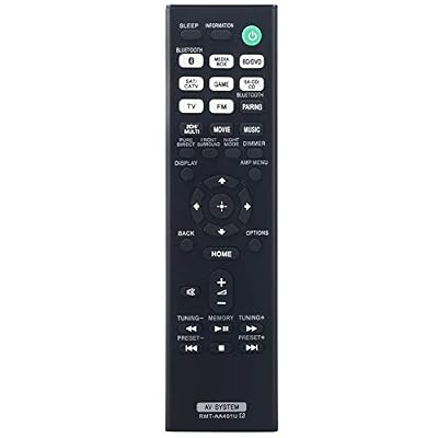 RMT-AA401U Replacement Remote Control Applicable for Sony AV Receiver STR-DH190 STR-DH590 STR-DH790 STRDH190 STRDH590 STRDH790