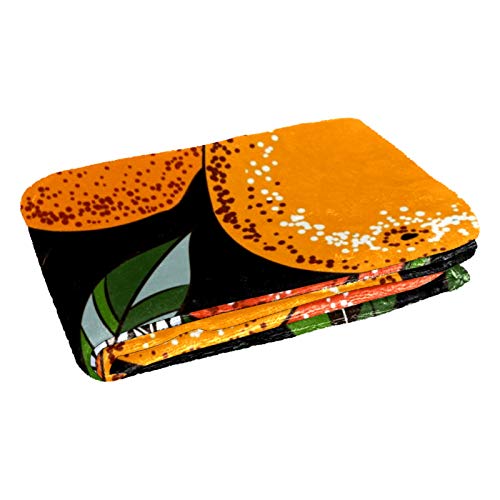 Couverture douce Ripe Oranges pour des soir&eacute;es cocooning au canap&eacute; - 3
