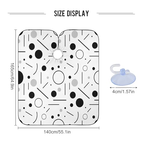 Capa profesional impermeable para corte de cabello miniatura 3