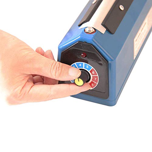 MejoyChoy 12 Inch Impulse Sealer Handheld Bag Heat Sealing Packaging Machine for Home Resturant Food Storage Heat Seal Closer - Thumbnail 5