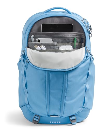 Image of THE NORTH FACE Women's Surge Commuter Laptop Backpack, Dark Cornflower Dark Heather, One Size