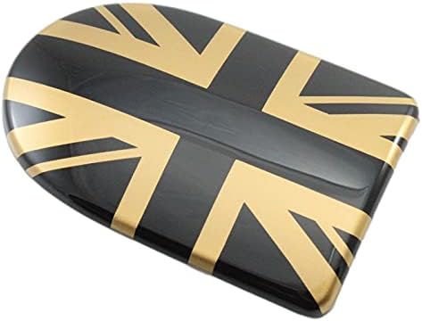 Amazon Bmw Mini ミニクーパー グローブボックス ハンドル カバー ゴールドユニオンジャック F55 F56 F57 ダッシュボード ドア インパネ インテリア ガーニッシュ ステッカー アクセサリー パーツ カスタム 小物 内装パーツ 車 バイク