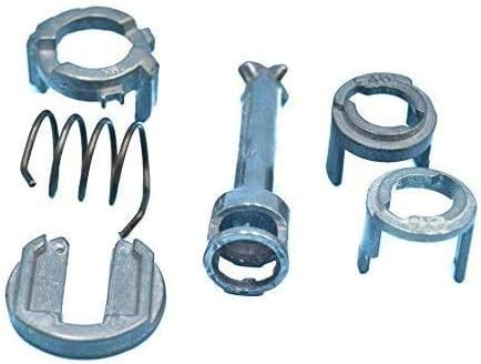 Miniatura 2 de Kit de reparación de barril de cilindro de puerta compatible con BMW E46 3 Series 1 pieza delantera izquierda y 1 pieza delantera derecha 316i 318i