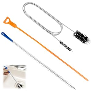 QWORK 3-teiliges Abflussbürsten Set WD43636