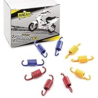 Area1 Tuning Kupplungsfern Abstimmset für 50ccm Motoroller mit 107mm Kupplung wie z.B. Speedfight 2 3 4 Jetforce Runner TPH NRG Zip GY6 Agility Aerox Nitro Jog SR 50 R F10 F12 F15 RS450 ET2 BWsLiberty