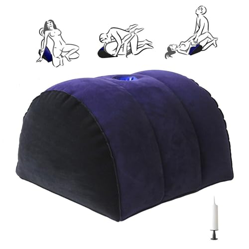Toys Pillow,Toy Inflatable for Positions, Couples Toys Chair Cushion Velvety,Furniture for Bedroom, Toy Love Gifts Decorative Pillows for Bed (Elliptic) A491