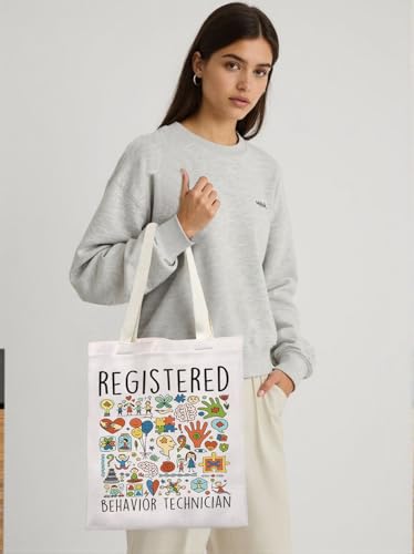 Bolso tote de lona RegisteredBehavior Technician miniatura 5