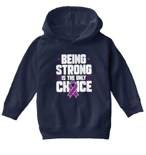 Haase Unlimited Being Strong Is The Only Choice - Toddler/Youth Fleece Hoodie