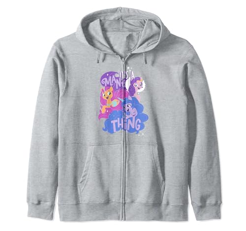 My Little Pony Mane Thing Group Shot Zip Hoodie parfait pour l'école