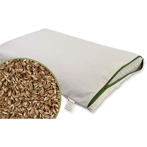 mudis Naturkissen&mehr Reisekissen-Kinderkissen 30x45cm,100% Bio Dinkelspelz Cover