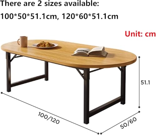 Tables basses pliantes et table de bout de canapé moderne noire - 3