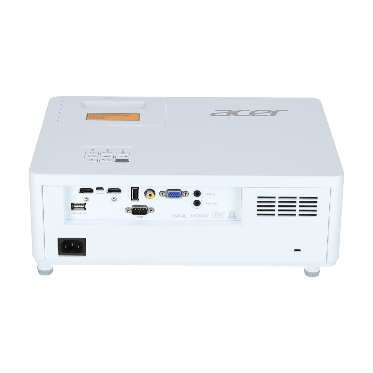 Acer MR.JRU11.001 videoproiettore 4000 ANSI lumen Proiettore da soffitto Bianco