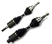DTA DC21372138 front Left Right Pair - 2 New Premium CV Axles (Drive Axle Assembly)