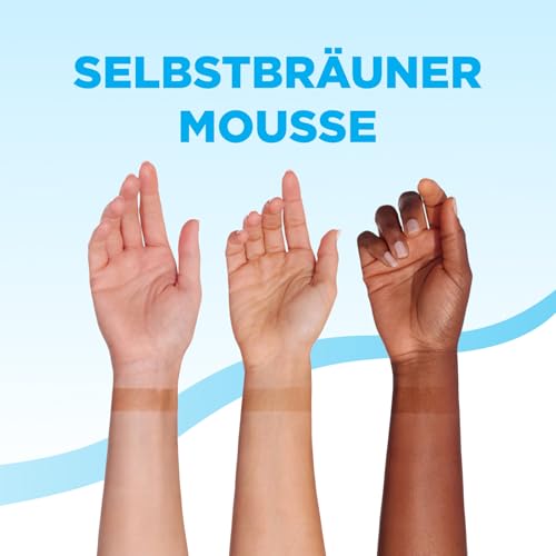 Bondi Sands Self Tanning Set - Selbstbräuner Schaum für hellere/mittlere Hauttöne, Inhalt: 200 ml - Mit Anwendungshandschuh - Self Tanning Foam Light/Medium mit Aloe Vera - Streifenfreie Bräune