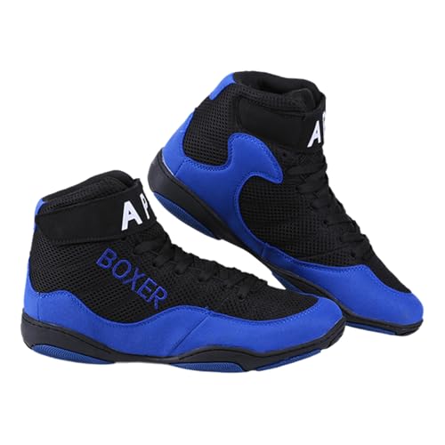Yummsion Zapatillas De Boxeo De Lucha,Zapatos Boxeo Hombre,Boxing Shoes,Botas Wrestling,Secos Y CóModos,Grueso,Resistente Al Desgaste,para Deportes,Combate,Wrestling,Fitness,Marciales,Juvenil Yummsion Zapatillas De Boxeo De Lucha,Zapatos Boxeo Hombre,Boxing Shoes,Botas Wrestling,Secos Y CóModos,Grueso,Resistente Al Desgaste,para Deportes,Combate,Wrestling,Fitness,Marciales,Juvenil
