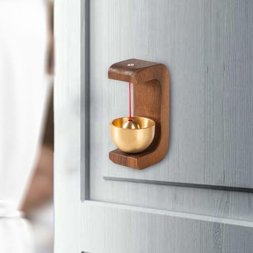 Generic Campainha de sino para lojistas, ornamento, estilo japonês, pequeno, rústico, bem-vindo, sin