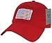 Rapid Dominance Standard Relaxed Graphic Cap,Side US Flag, RED, ONE Size