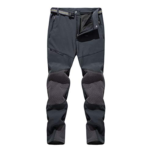 Pantalon de randonnée imperméable avec bouton jean clipsable homme femme