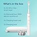 Philips Sonicare DiamondClean Connected Electric Toothbrush 2 Pack, x2 Sonic Toothbrushes, x2 Charging Travel Cases, x2 A3 Brush Heads, 12 Brushing Settings, (Black and Rose Gold) Model HX9912/71